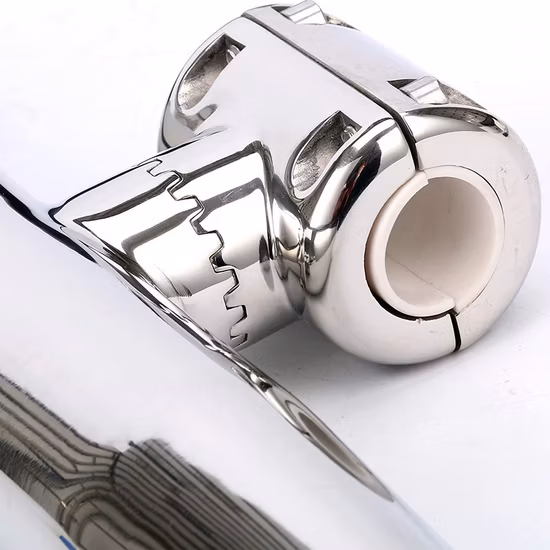 Neue Marine-Hardware-Bootszubehör-Klemme aus hochglanzpoliertem Edelstahl 316