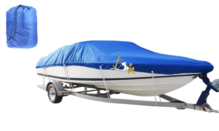 Custom 420d Oxford Cloth Outdoor Boat Cover Yacht Dust Cover Tugboat Protection Cover