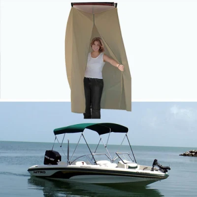 Sichtschutzzelt, geeignet für Boote, Sichtschutzvorhang, Schwimmboot, hängendes Sichtschutzzelt