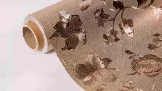 Muster-Anpassung: Traditionelle, luxuriöse, bestickte, schlichte, runde Türkei-Event-Tischkleidung aus Polyester in Braun
